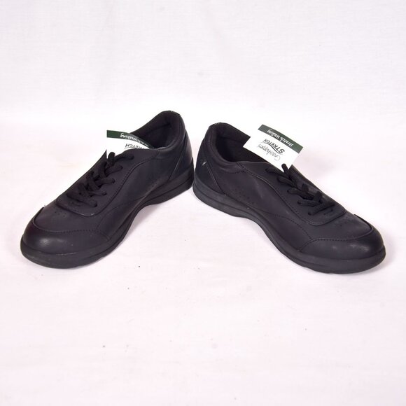 Grasshoppers Stretch Women's Promenade Black Smooth Walking Shoes Size 6M - Picture 3 of 9